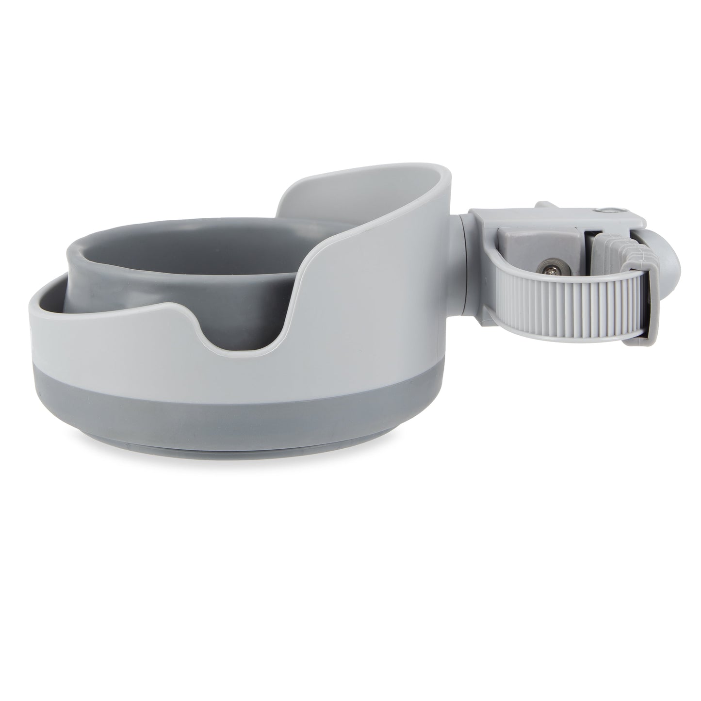 Collapsible Stroller Bottle and Cup Holder, Gray