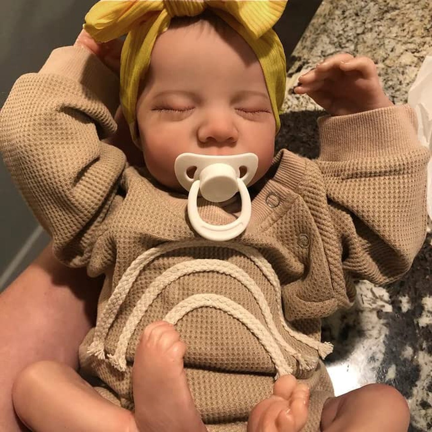 Icradle Reborn Baby Dolls 19Inch Soft Body Realistic Newborn Baby Dolls Real ...