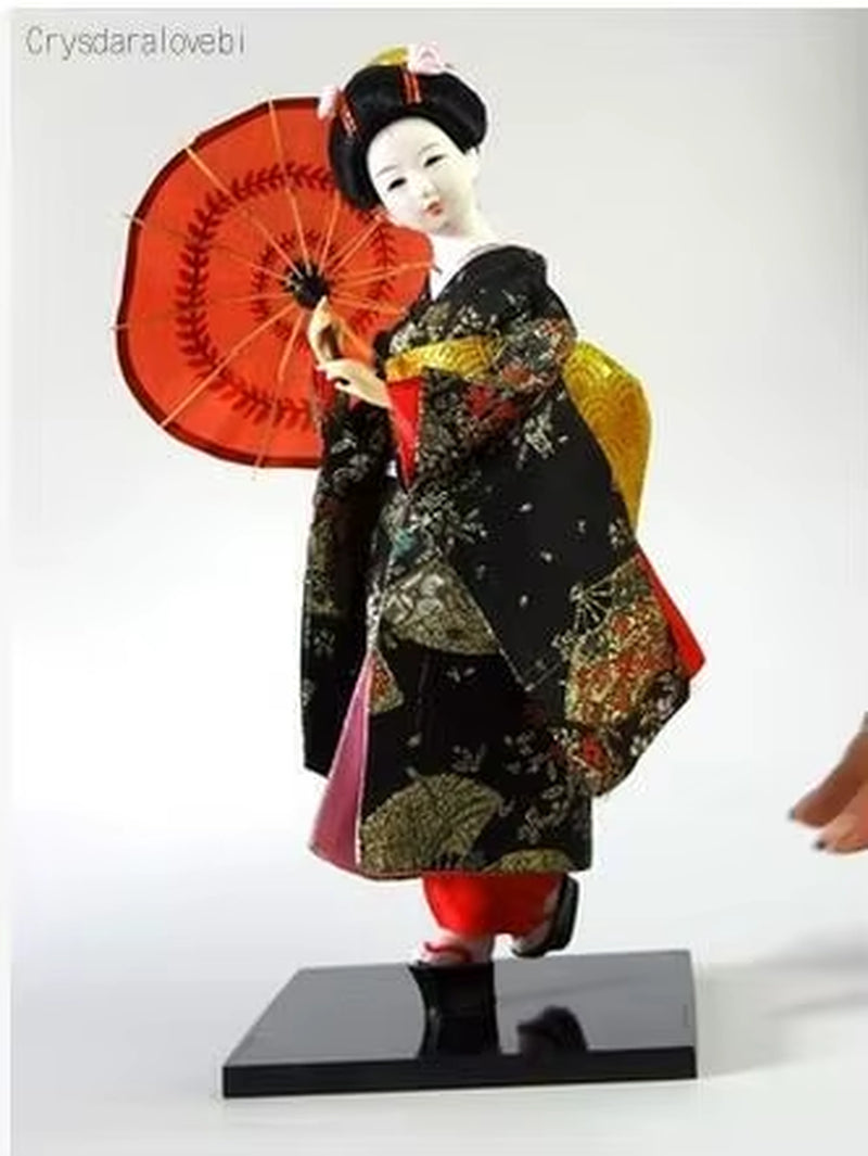 30Cm Statuette Japanese Kimono Kabuki Geisha Tang Dynasty Dolls Korean Dolls Japanese Samurai Dolls Home Decorations