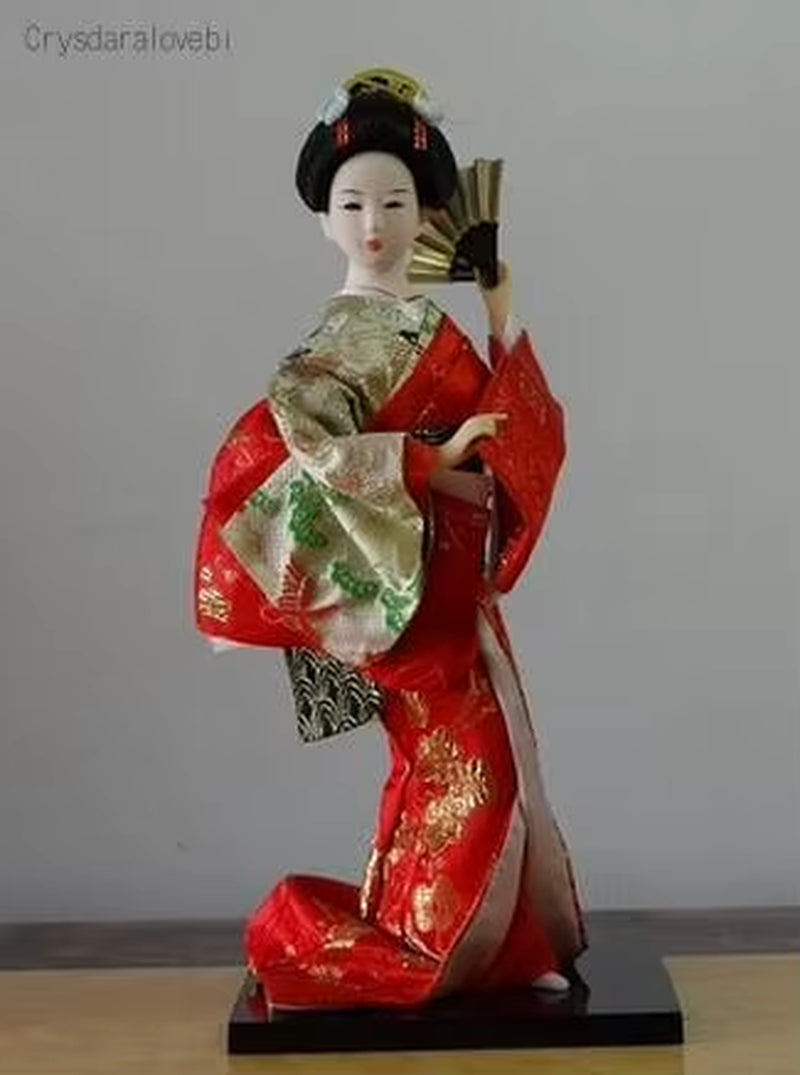 30Cm Statuette Japanese Kimono Kabuki Geisha Tang Dynasty Dolls Korean Dolls Japanese Samurai Dolls Home Decorations