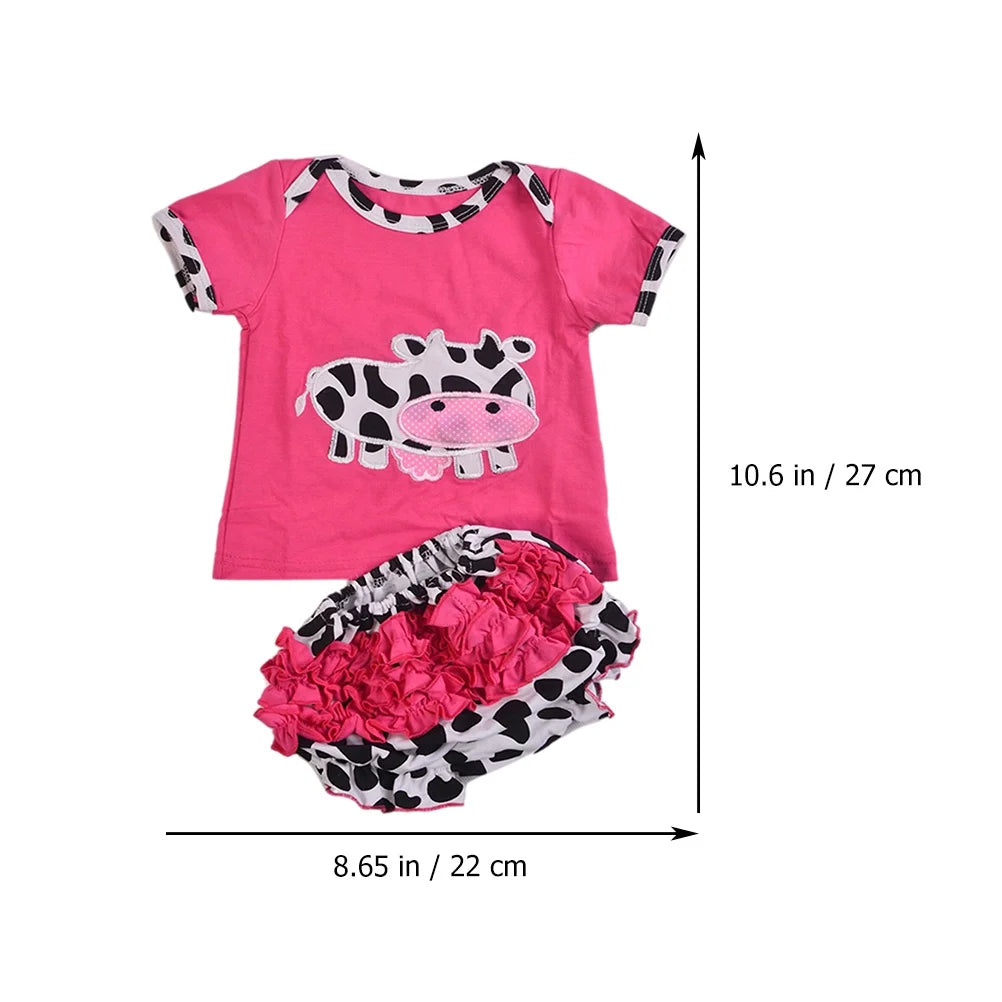 Reborn Doll Clothes 1 Set Reborn Baby Girl Dolls Clothes Girls Doll Outfits Dolls Matching Clothing