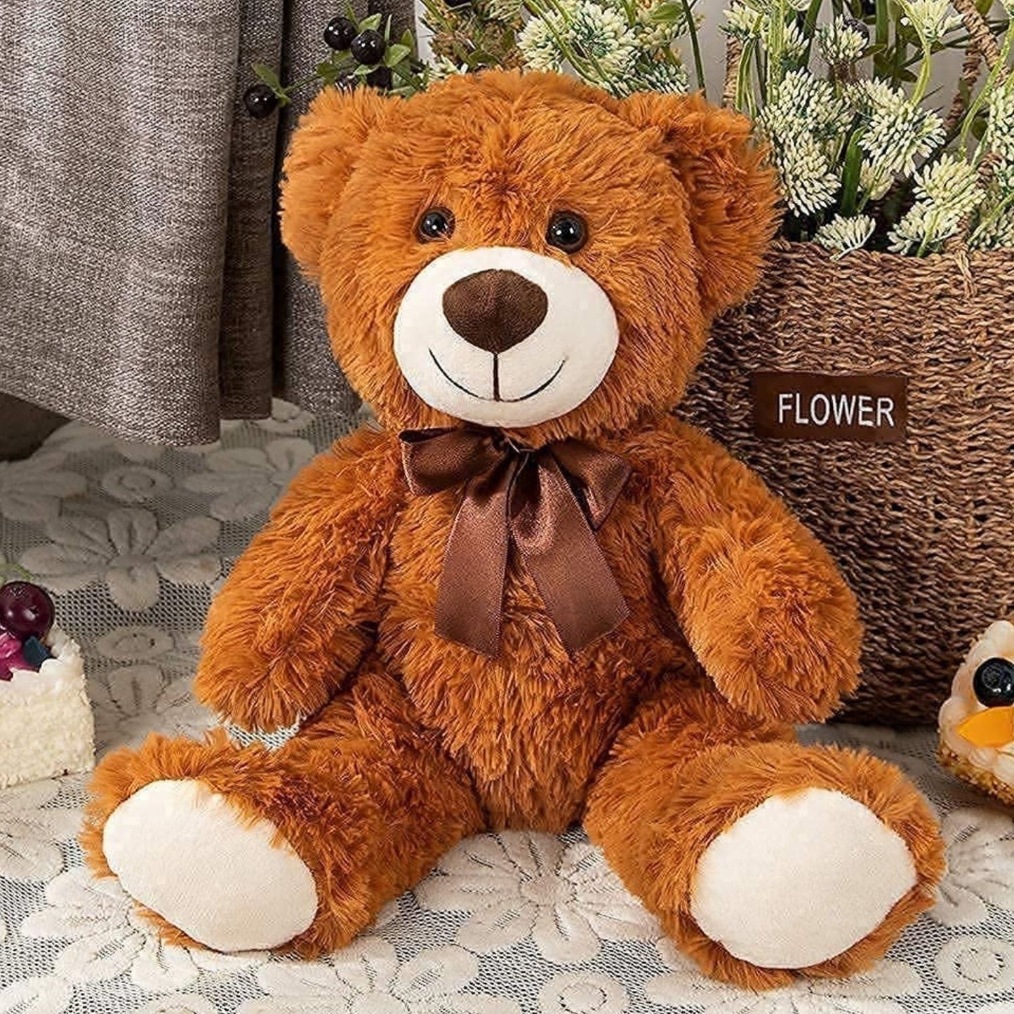 13.8" Small Teddy Bear Cute Bear Stuffed Animals 3 Pack