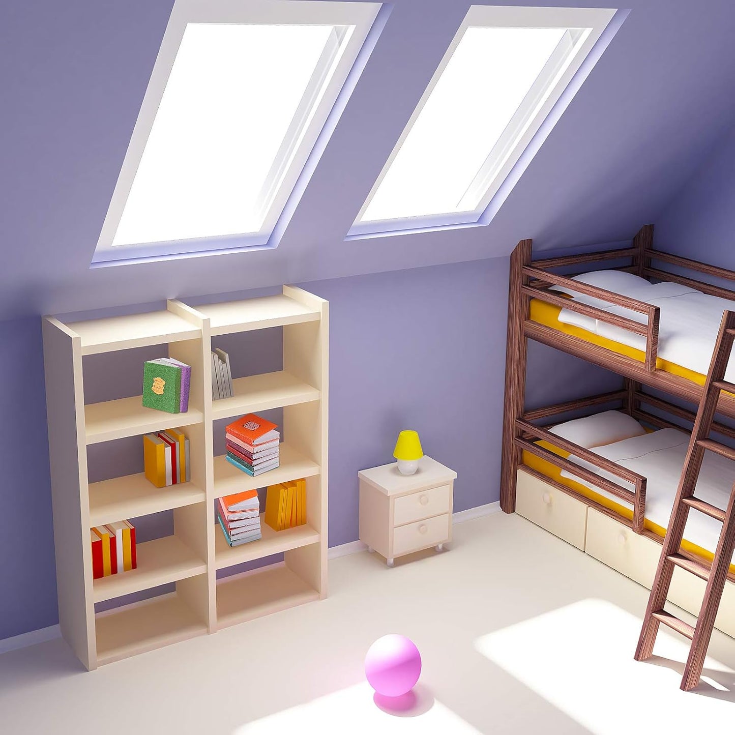 16 Pieces 1:12 Scale Miniatures Dollhouse Books Timeless Mini Books Notebook Model Dollhouse Decoration Accessories for Study Room Bedroom Library(Colorful Style)