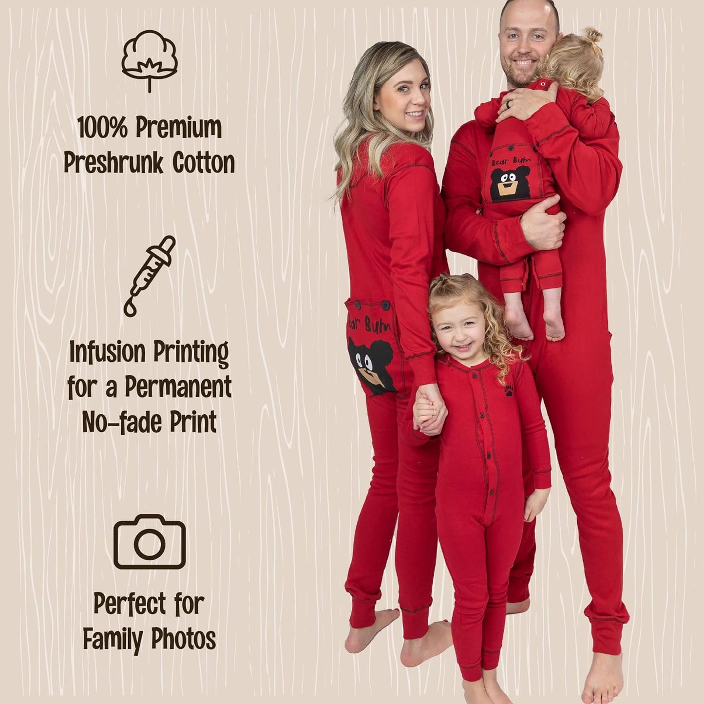 Flapjacks, Matching Christmas Pajamas for the Dog, Baby & Kids, Teens, and Adults