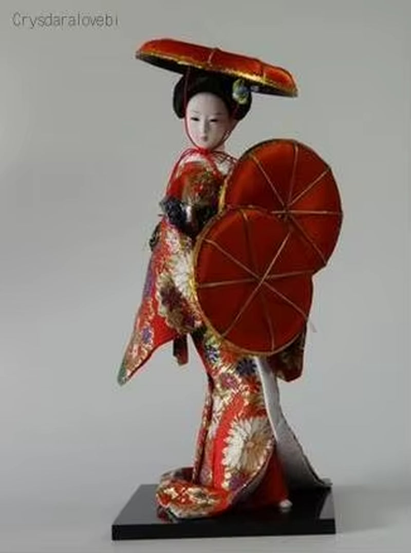 30Cm Statuette Japanese Kimono Kabuki Geisha Tang Dynasty Dolls Korean Dolls Japanese Samurai Dolls Home Decorations