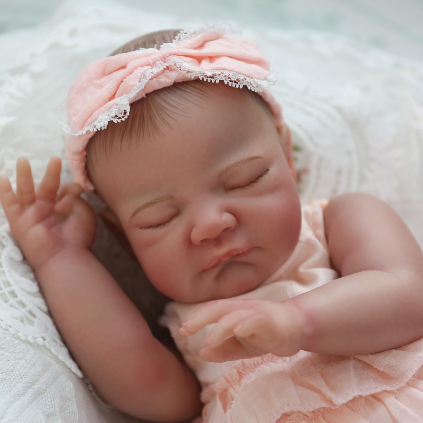 WOOROY Realistic Reborn Baby Dolls August - 20 Inch Lifelike Newborn Sleeping...
