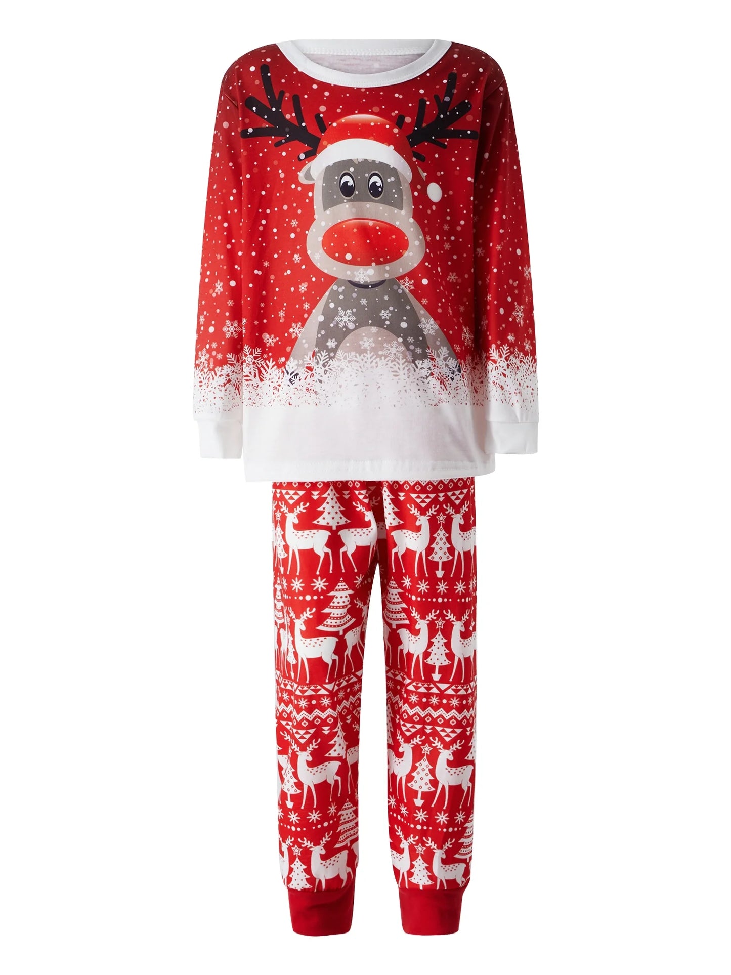 Family Christmas Pjs Matching Sets Women Men Xmas Matching Pajamas for Adults Kids Holiday Xmas Sleepwear Set