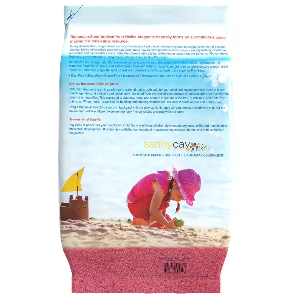 20 Lbs. Baha Play Sand - Flamingo Pink