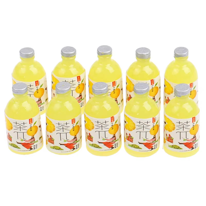 3/5/6/8/10Pcs 1/12 Dollhouse Miniature Resin Bottle Simulation Wine Bottle Beverage Bottle Model Dollhouse Accessories