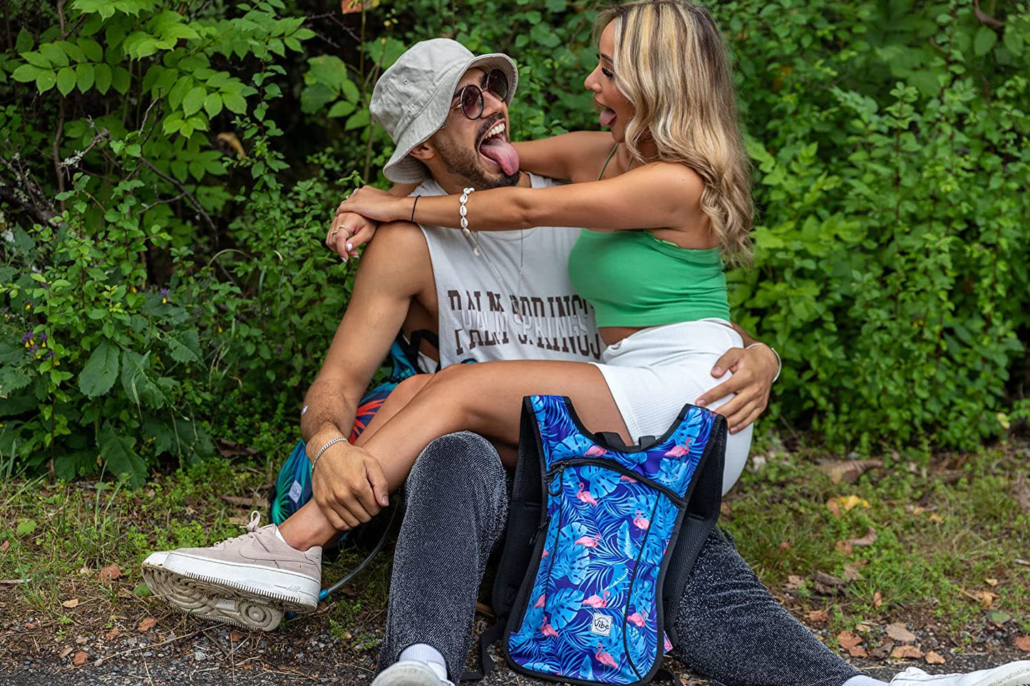 Hydration Pack Backpack with 2L Water Bladder for Women, Men, Teens, Kids - Hydropack Hydro Sports, Outdoor, Running, Camping, Hiking, Festivals, Raves