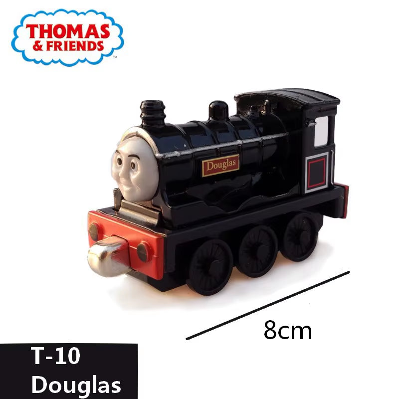 Original Thomas and Friends Lady Percy Mike Rosie Edward Donald Gorden Emily Oil Tank Truck Carriages Metal1:43Train Kids Boytoy