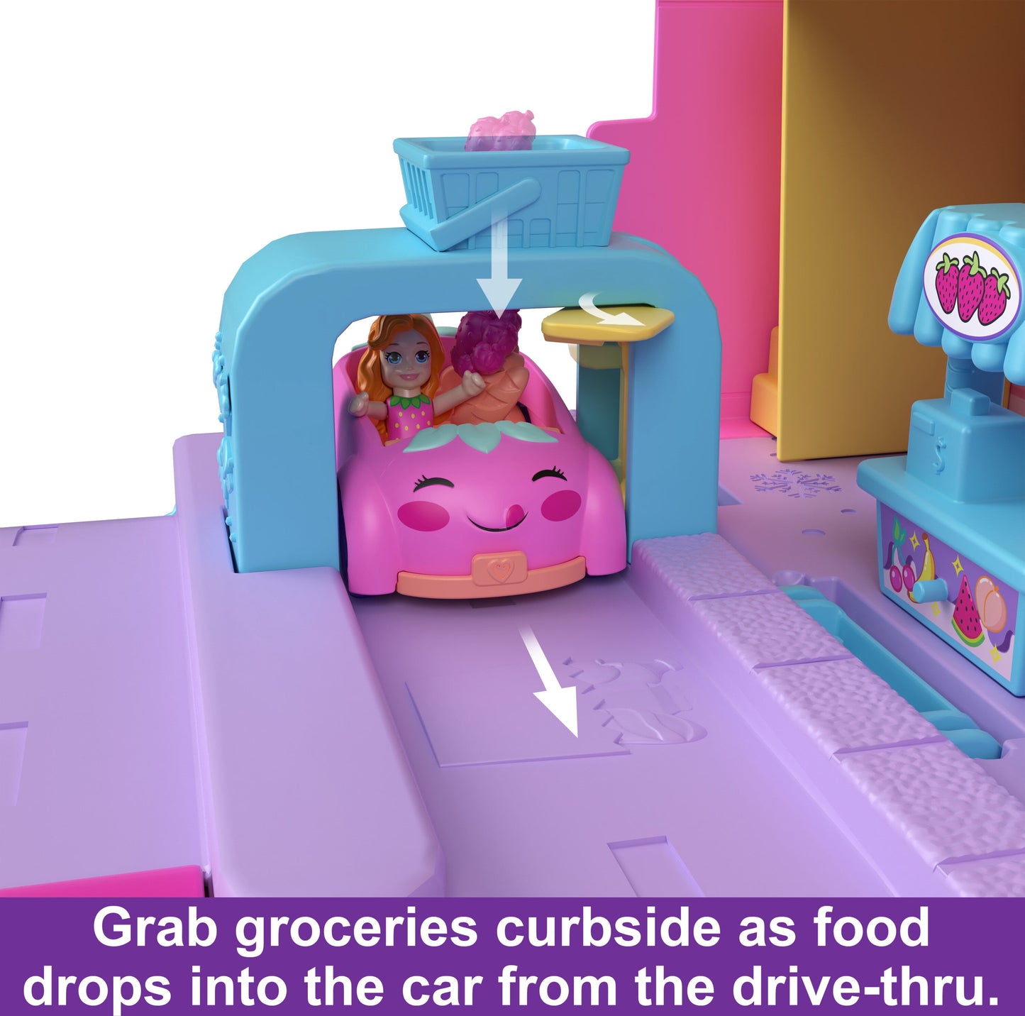 Dolls & Playset, Food Toy with Micro Dolls and Accessories, Multi-Color