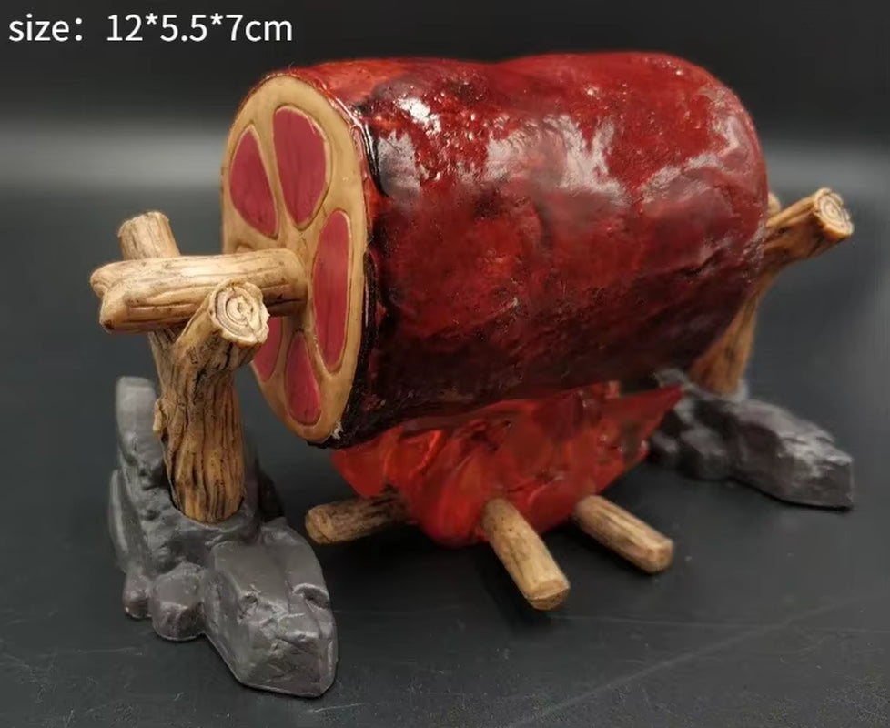 Doll House Mini Wooden Chicken House Mini Bonfire Miniature Manger Doll House Accessories Fairy Garden Yard Decoration