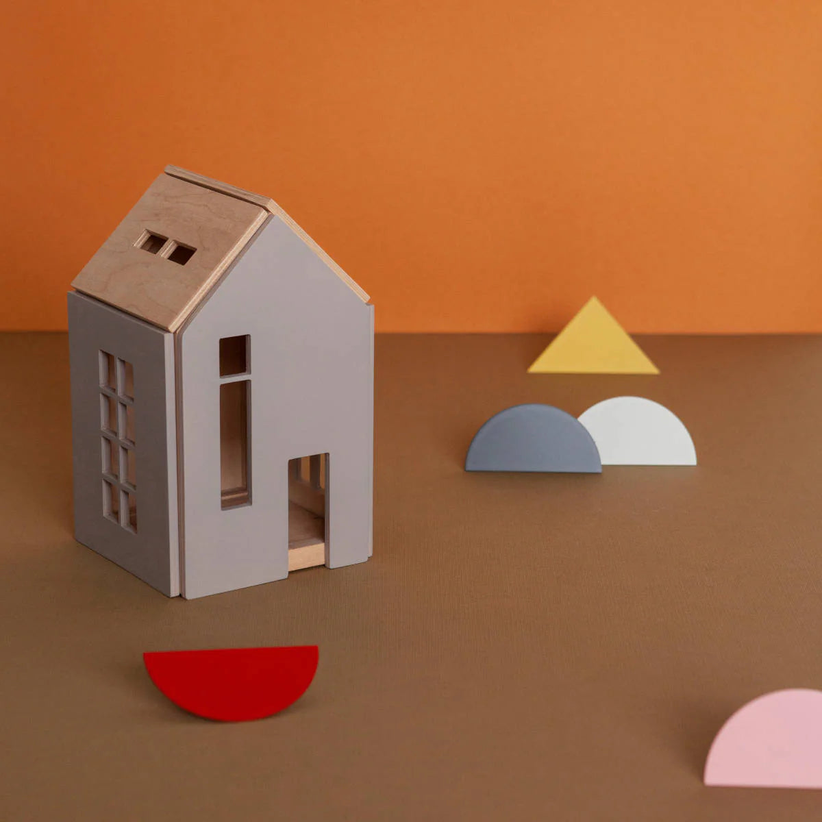 Magnetic Wooden Doll House, Medium