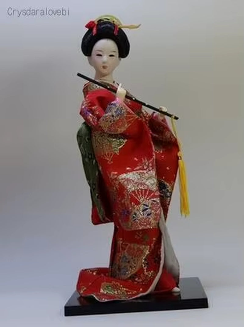 30Cm Statuette Japanese Kimono Kabuki Geisha Tang Dynasty Dolls Korean Dolls Japanese Samurai Dolls Home Decorations