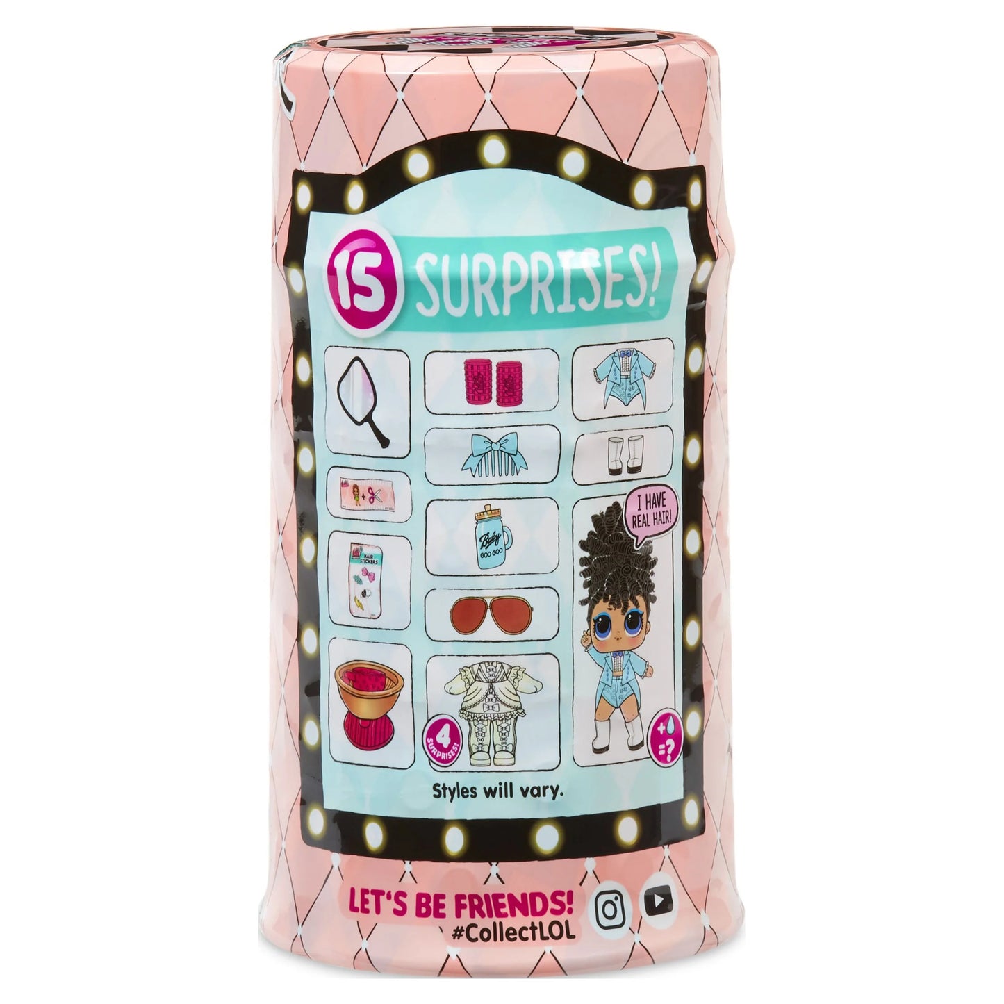 LOL Surprise #Hairgoals Makeover, Great Gift for Kids Ages 4 5 6+