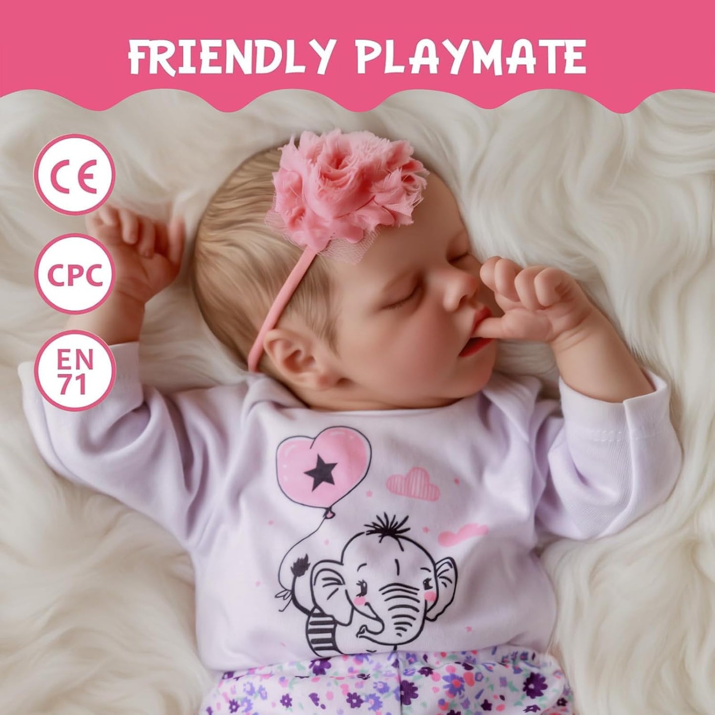 Lifelike Reborn Baby Dolls - 0-3 Months Baby Soft Body Realistic-Newborn Baby Dolls Real Life Baby Dolls with Feeding Kit & Gift Box for Kids Age 3 + or Collection3