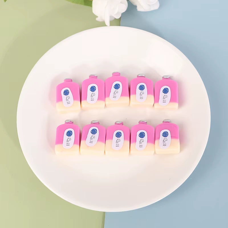 3/5/6/8/10Pcs 1/12 Dollhouse Miniature Resin Bottle Simulation Wine Bottle Beverage Bottle Model Dollhouse Accessories