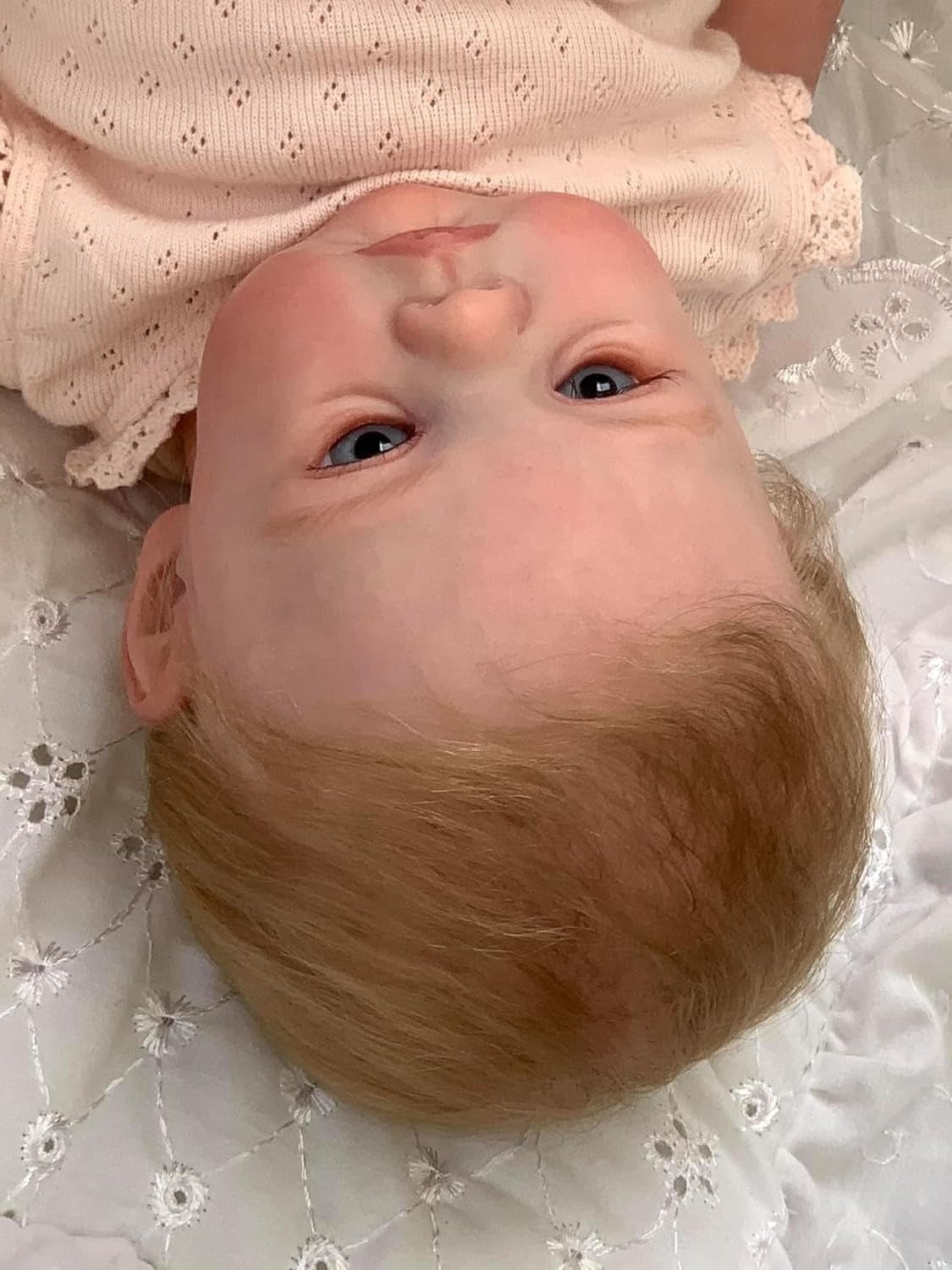 18 Inch Lifelike Reborn Baby Dolls Similar Silicone Full Body Vinyl Girl Realistic Newborn Baby Dolls That Look Real Anatomically Correct Washable Toy Xmas Gifts