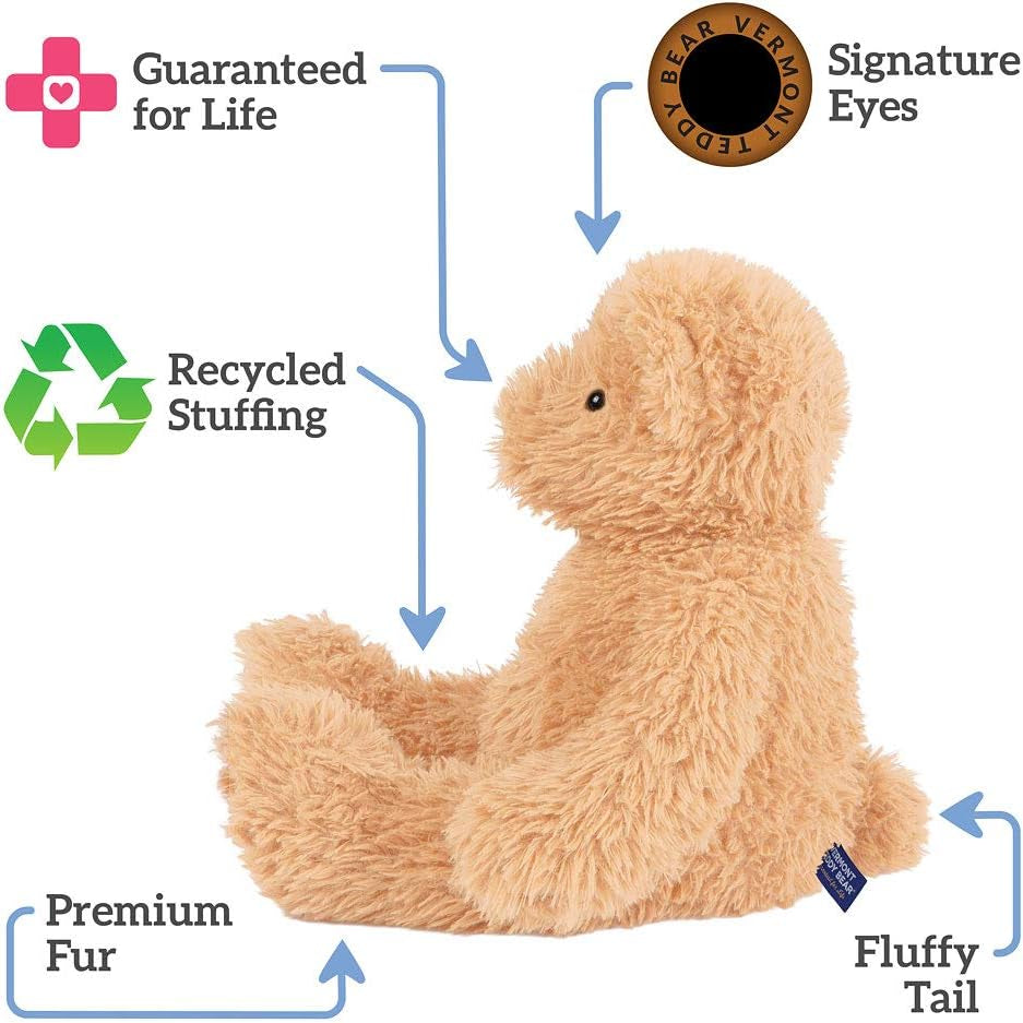 Classic Teddy Bear – 18 Inch Super Soft Plush Stuffed Animal, Collectible Easter Gift for All Ages