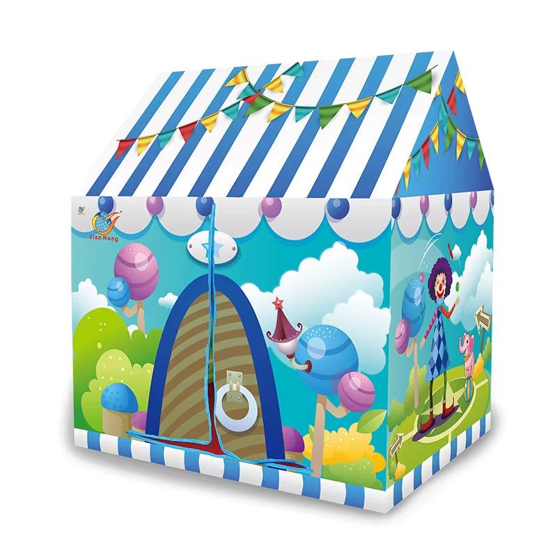 Snow House Shape Kids Children Playhouse Tent Indoor Outdoor Infant Toddler Game Play Tents Play House