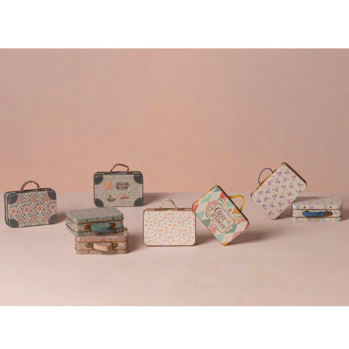 Metal Suitcase for Dolls