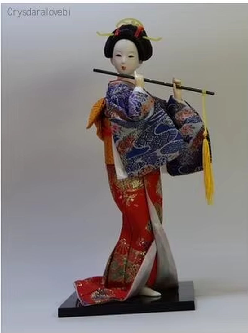 30Cm Statuette Japanese Kimono Kabuki Geisha Tang Dynasty Dolls Korean Dolls Japanese Samurai Dolls Home Decorations