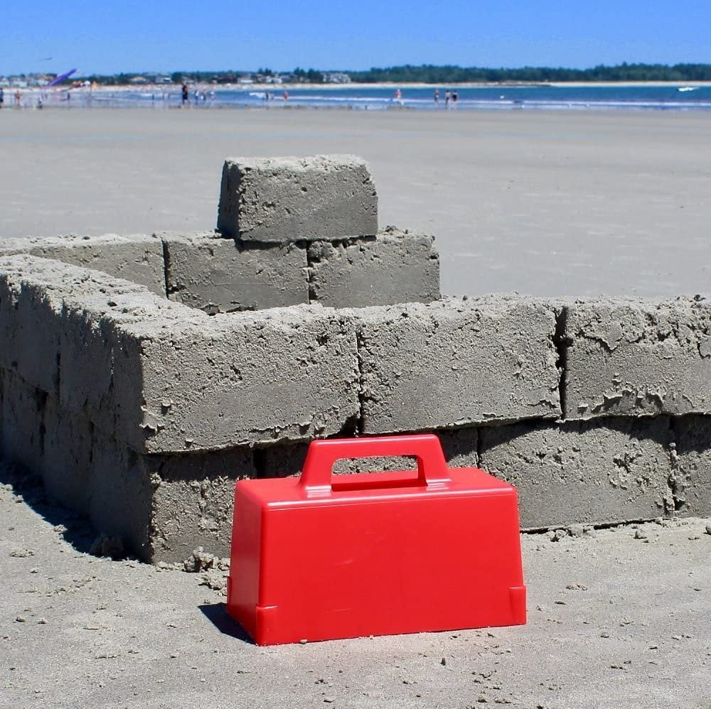Snow Fort Building Block, Sand Castle Mold, Beach Toy Brick Form, 1 Mold 605