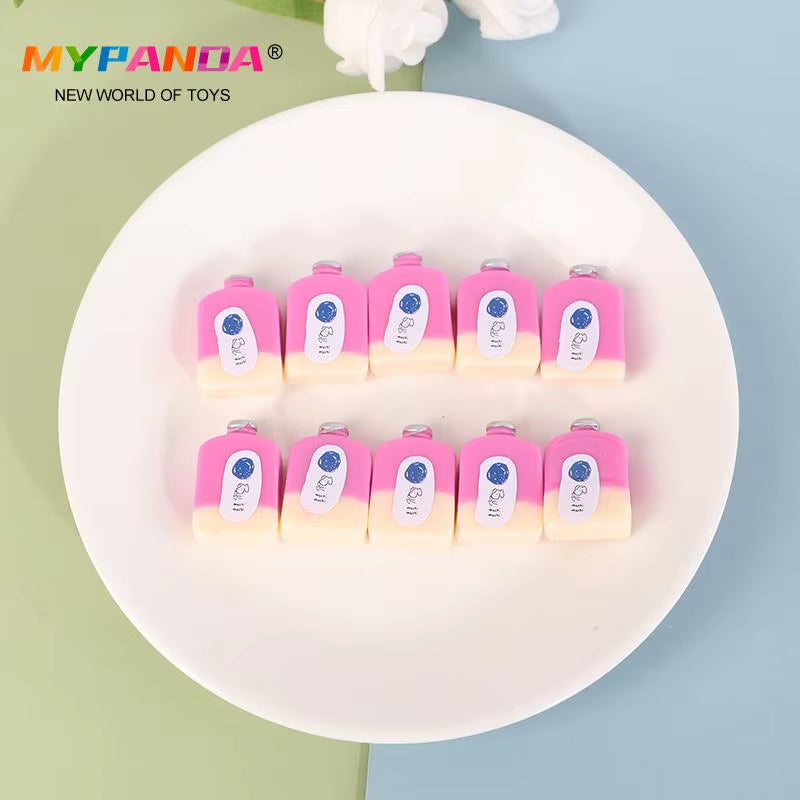 3/5/6/8/10Pcs 1/12 Dollhouse Miniature Resin Bottle Simulation Wine Bottle Beverage Bottle Model Dollhouse Accessories
