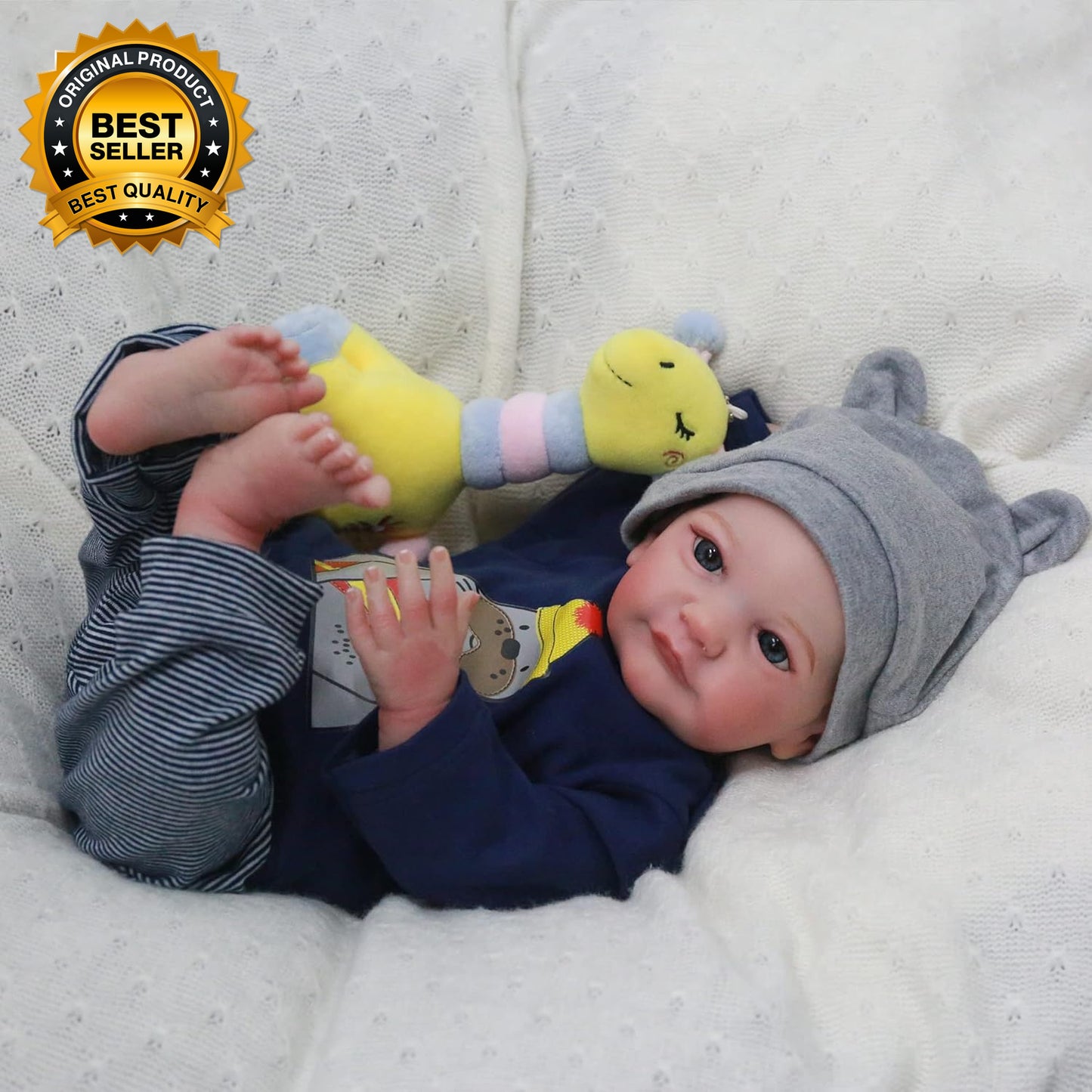 Realistic Reborn Baby Dolls Boy1 Lifelike Newborn Baby Dolls Handmade Real Life