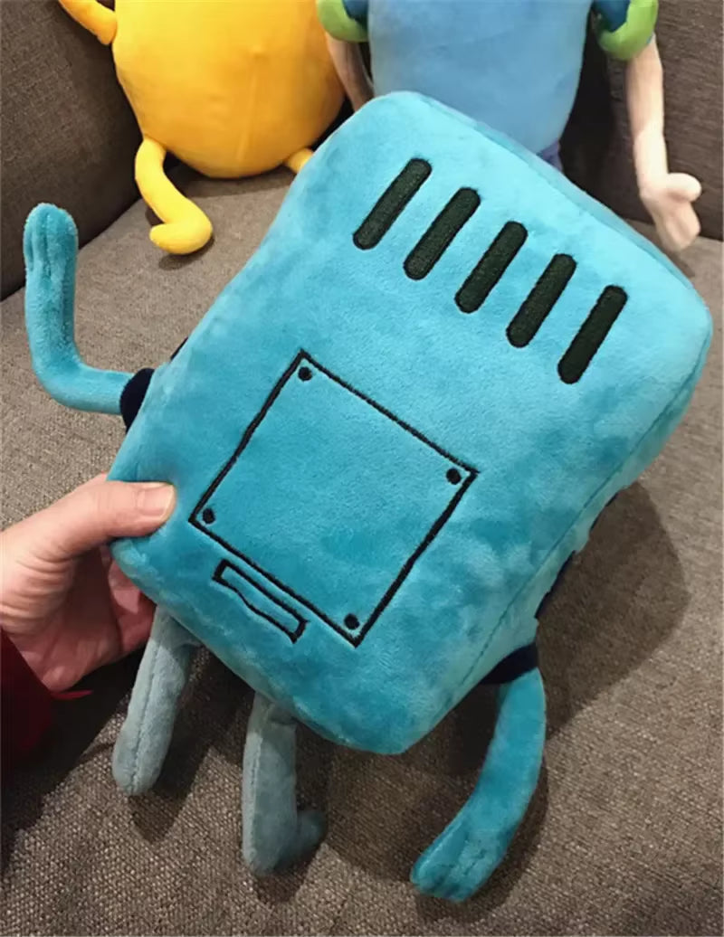 28-42Cm Finn Jake BMO Soft Stuffed Animal Dolls Creative Adventure Time Plush Toys Cartoon Stuffed Dolls Kids Gifts