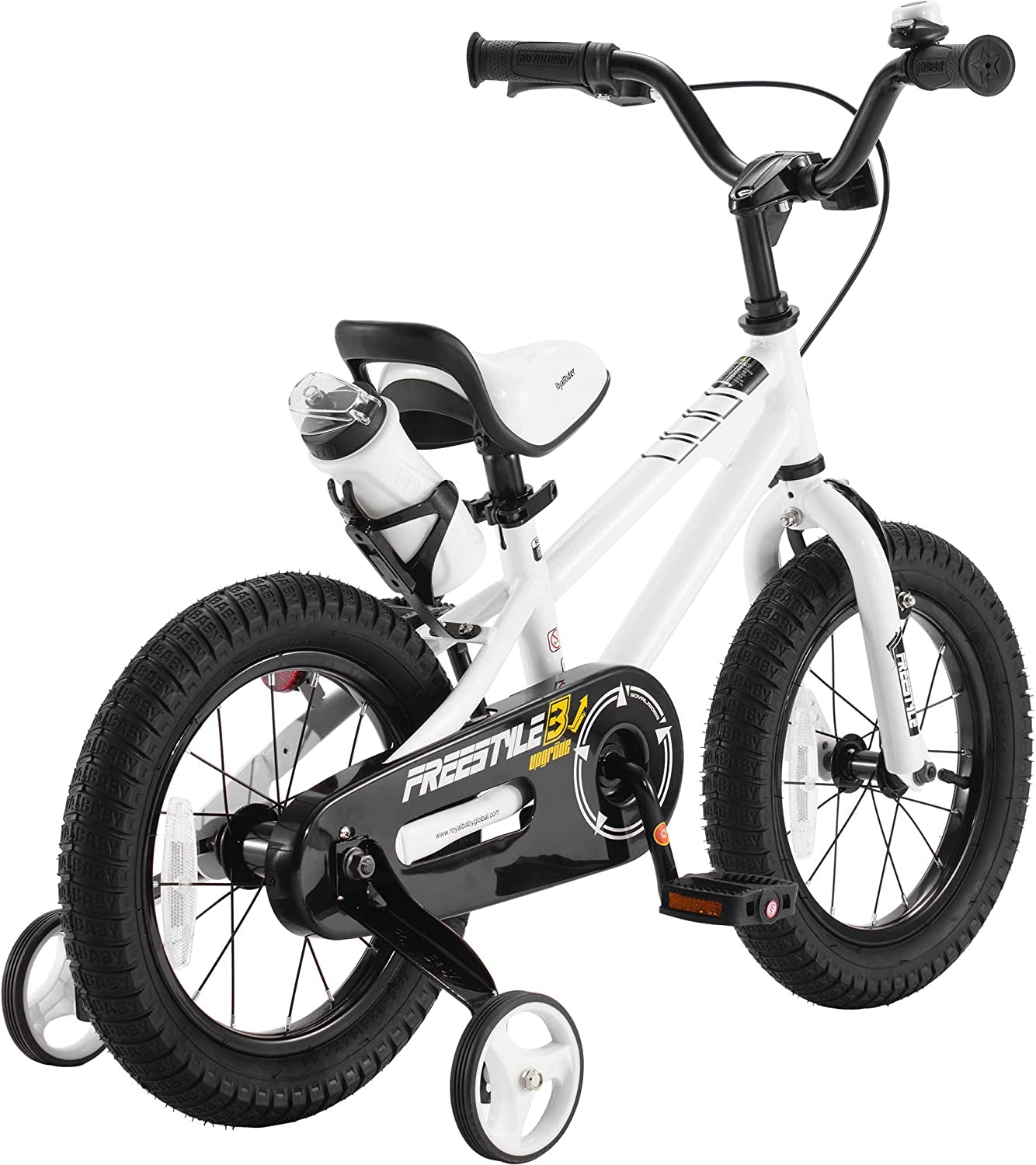 Kids Bike EZ Freestyle Training Free Balance to Pedal Easy Learning Bicycle, 12-18 Inch for Toddlers to Big Kids