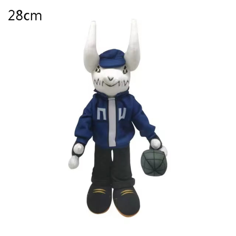 Hot 25Cm Soft Spooky Skid Pump Garcello Lemon Monster Stuffed FNF Boy Dolls Friday Night Funkin Plush Toys Halloween Gifts