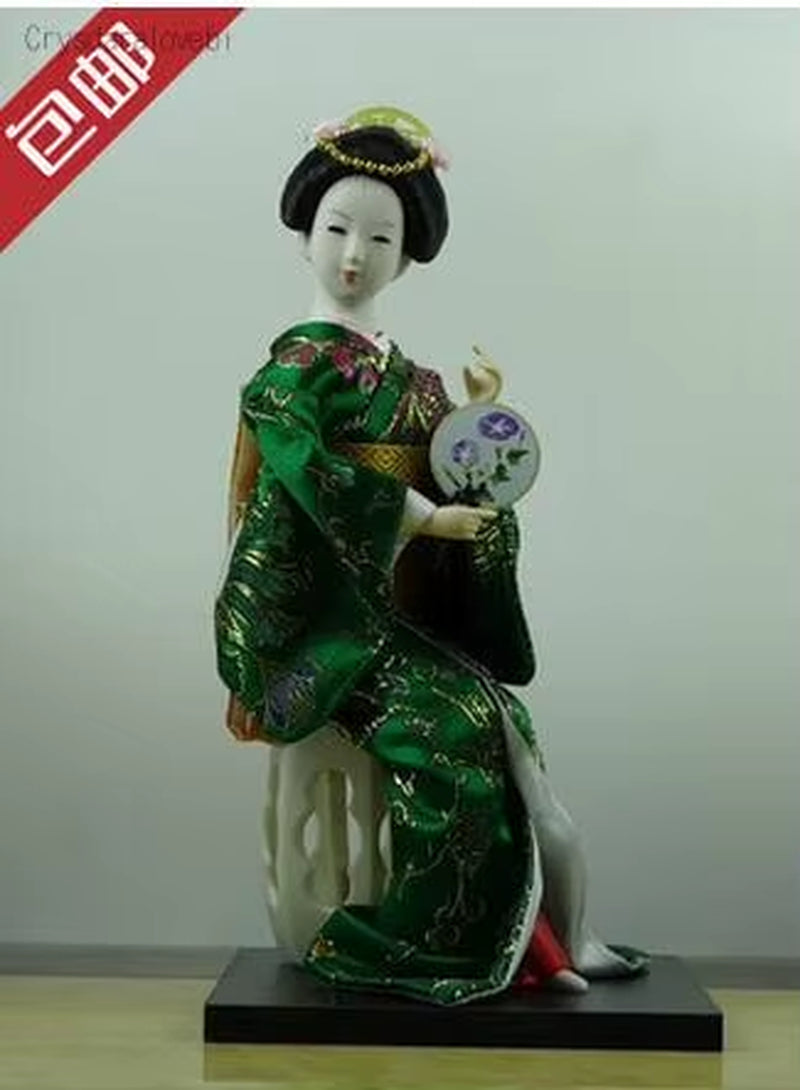 30Cm Statuette Japanese Kimono Kabuki Geisha Tang Dynasty Dolls Korean Dolls Japanese Samurai Dolls Home Decorations