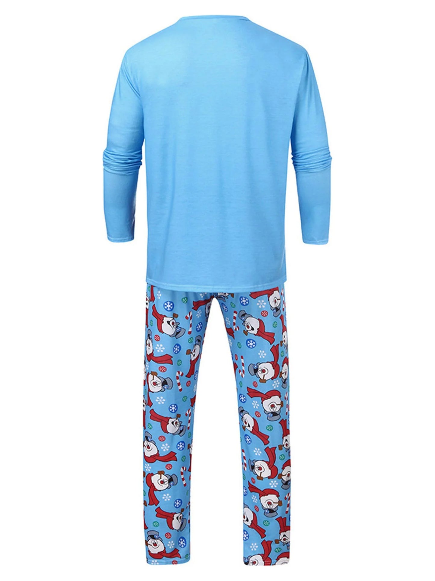 Family Matching Christmas Snowman Pajamas Set Pjs Xmas Gift Sleepwear Nightwear Outfit Clothes