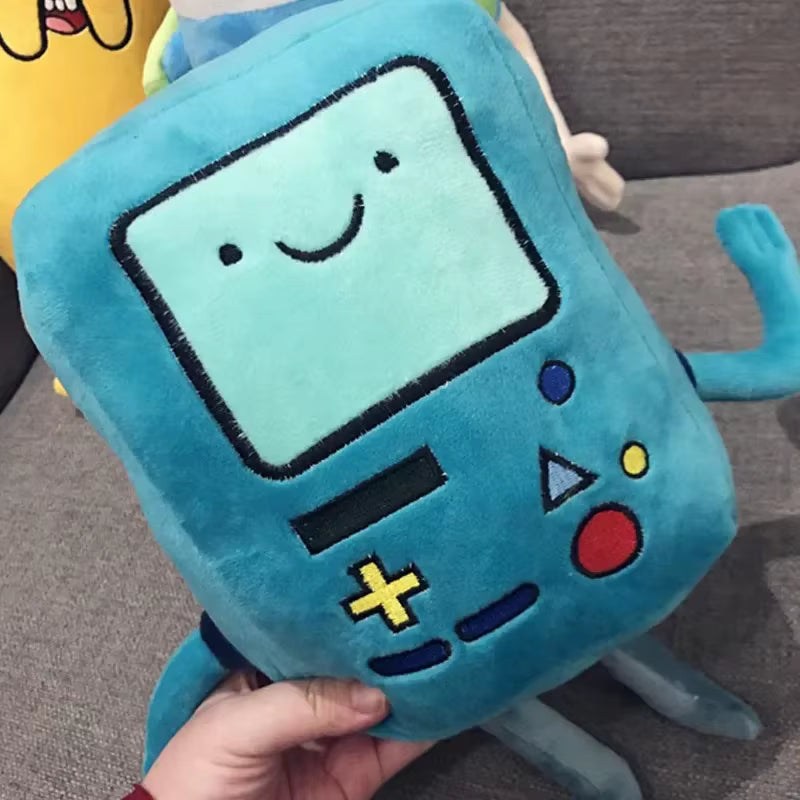 28-42Cm Finn Jake BMO Soft Stuffed Animal Dolls Creative Adventure Time Plush Toys Cartoon Stuffed Dolls Kids Gifts