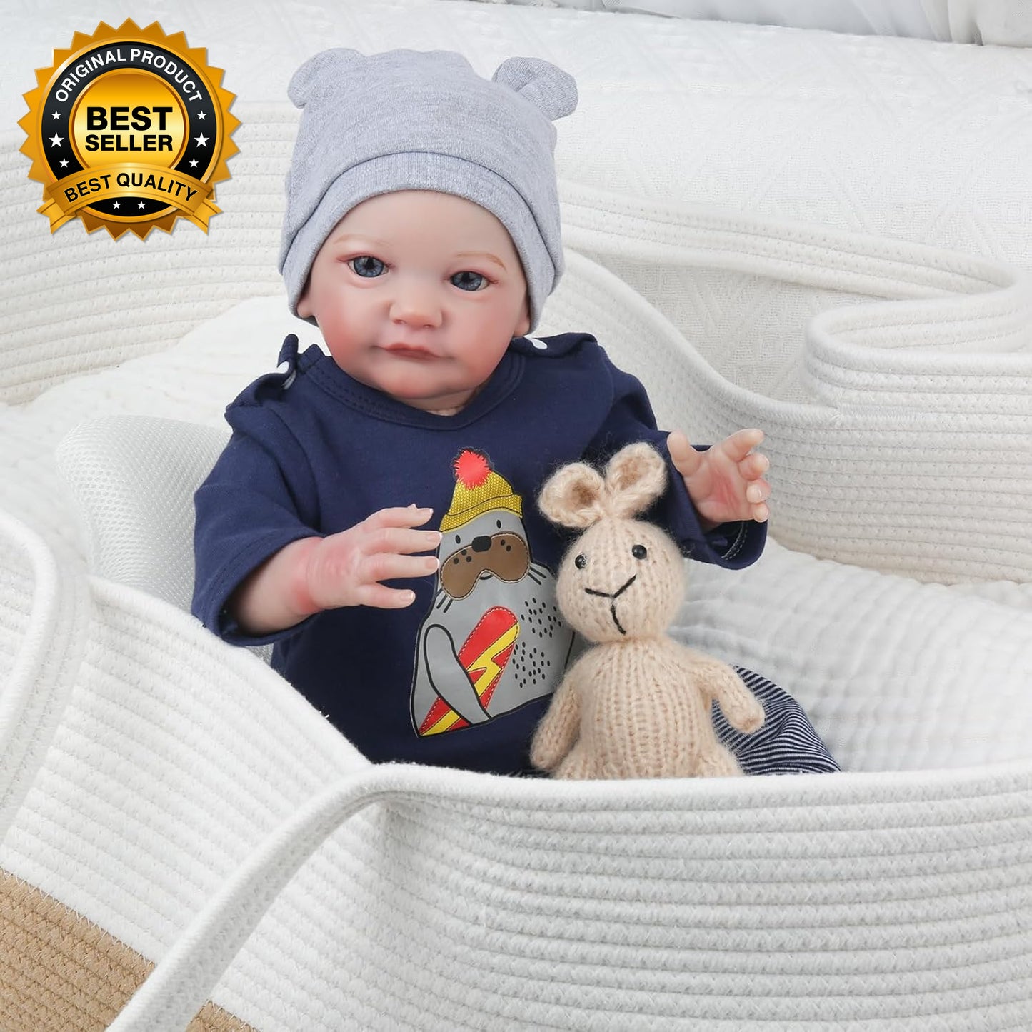 Realistic Reborn Baby Dolls Boy1 Lifelike Newborn Baby Dolls Handmade Real Life