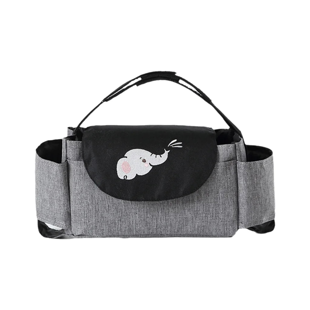 Upgraded Buggy Organiser Baby Stroller Pram Bag Large Capacity Pushchair Bag Pram Caddy Organizer Storage Bag for Babies