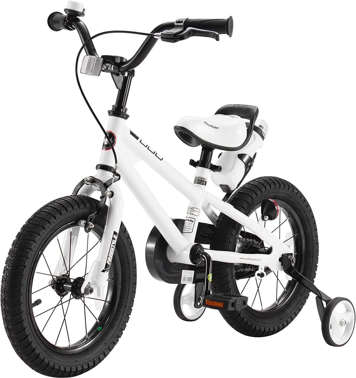Kids Bike EZ Freestyle Training Free Balance to Pedal Easy Learning Bicycle, 12-18 Inch for Toddlers to Big Kids