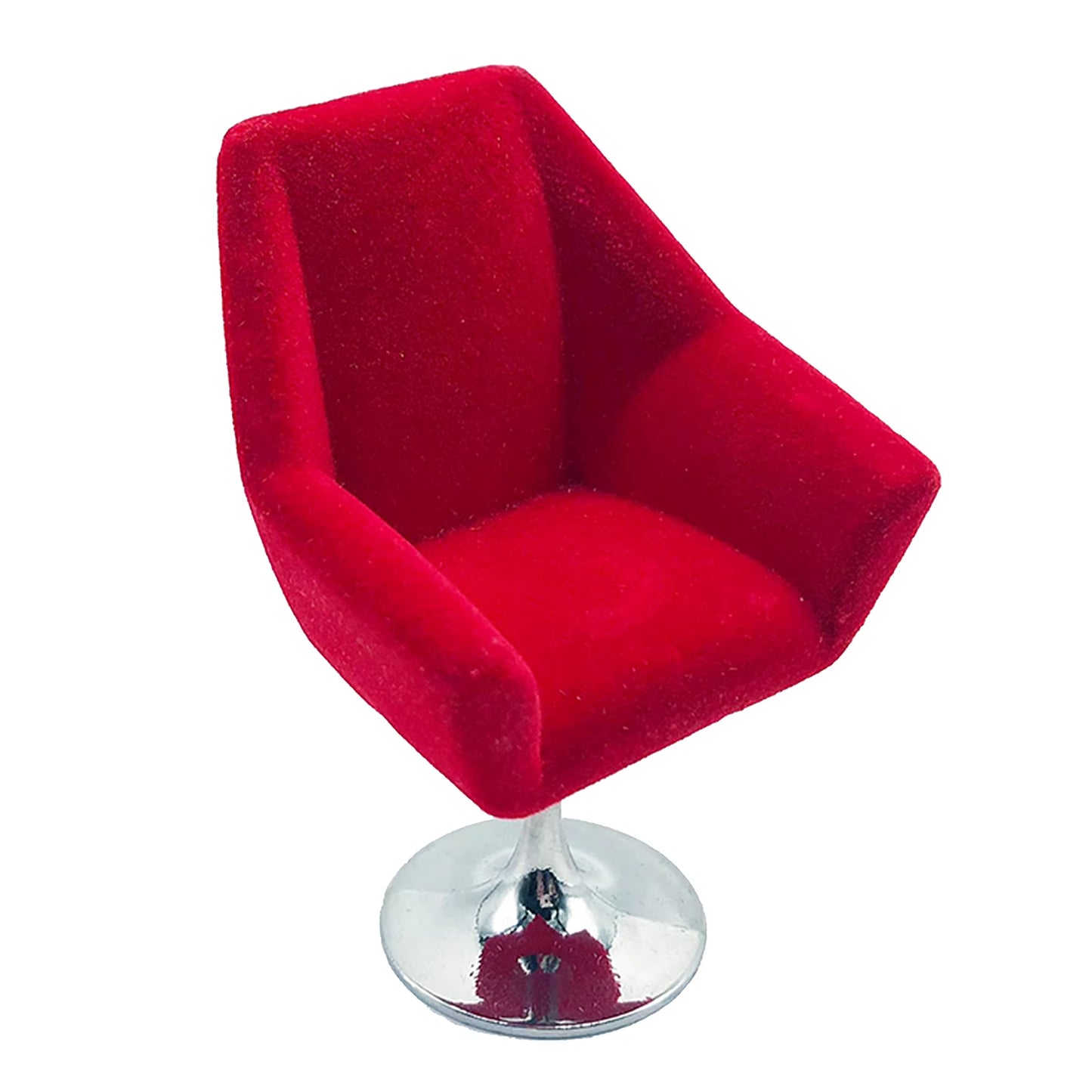 1:12 Doll House Decoration Armchair, Modern Cute Chair Dollhouse Furniture Miniature Model for Model Lovers Gift