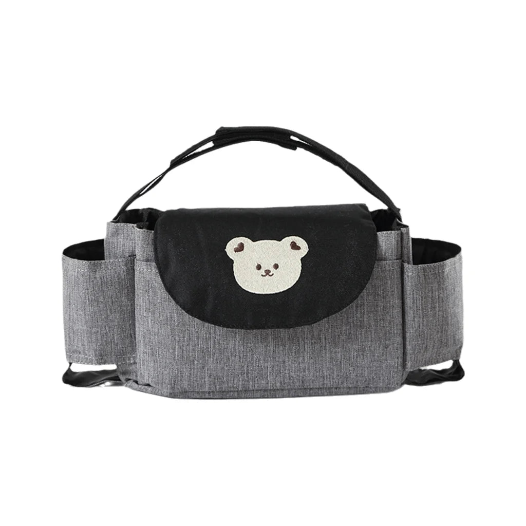 Upgraded Buggy Organiser Baby Stroller Pram Bag Large Capacity Pushchair Bag Pram Caddy Organizer Storage Bag for Babies