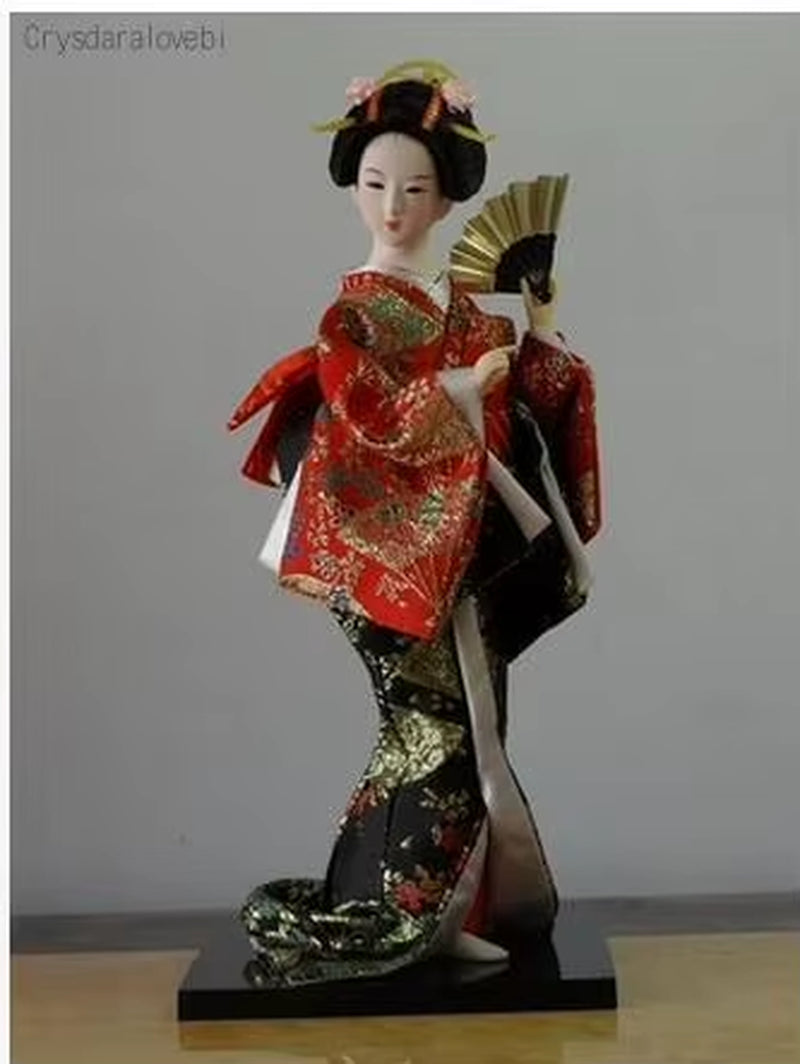 30Cm Statuette Japanese Kimono Kabuki Geisha Tang Dynasty Dolls Korean Dolls Japanese Samurai Dolls Home Decorations