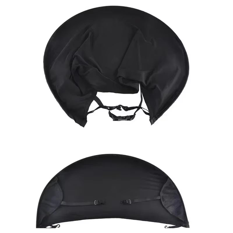 Stroller Sun Shade Black Universal Awning Sun Visor Canopy Cover Baby Windproof Umbrella Sunscreen Cover Stroller Accessories
