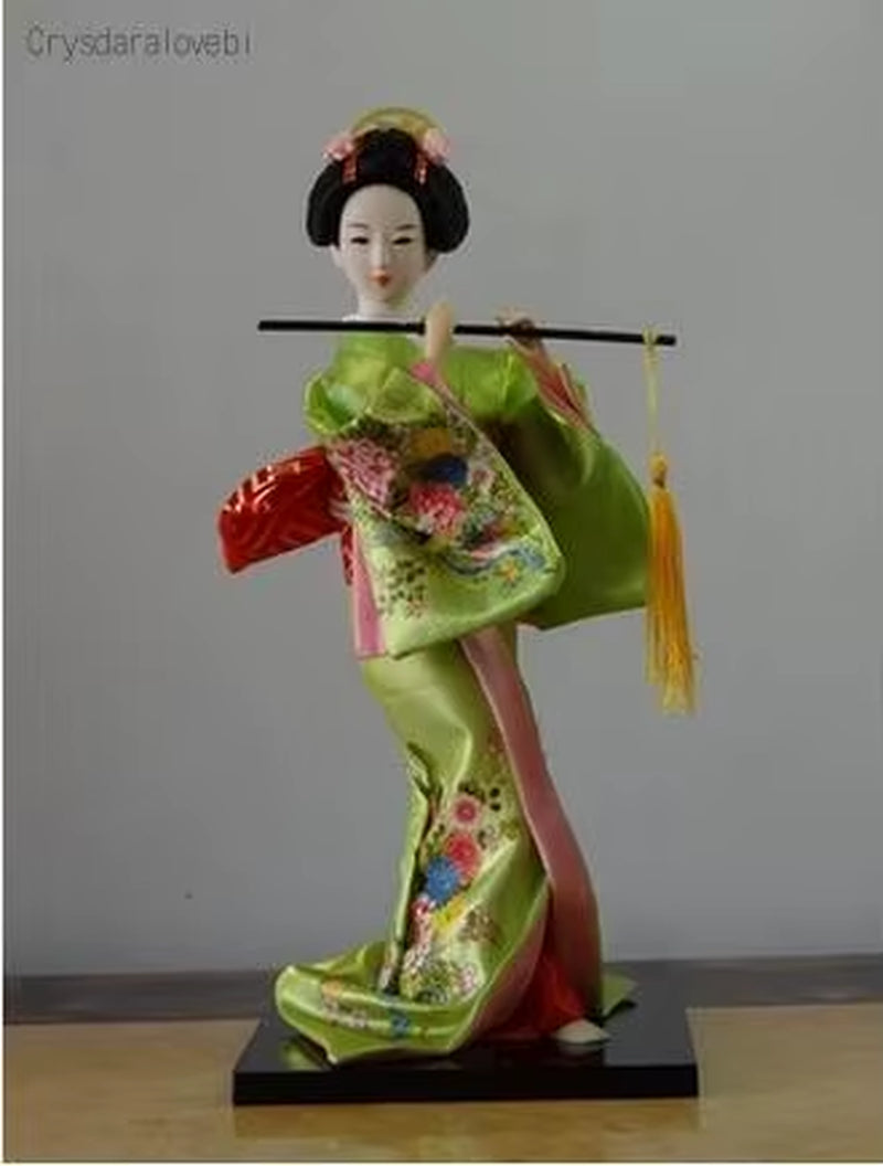 30Cm Statuette Japanese Kimono Kabuki Geisha Tang Dynasty Dolls Korean Dolls Japanese Samurai Dolls Home Decorations