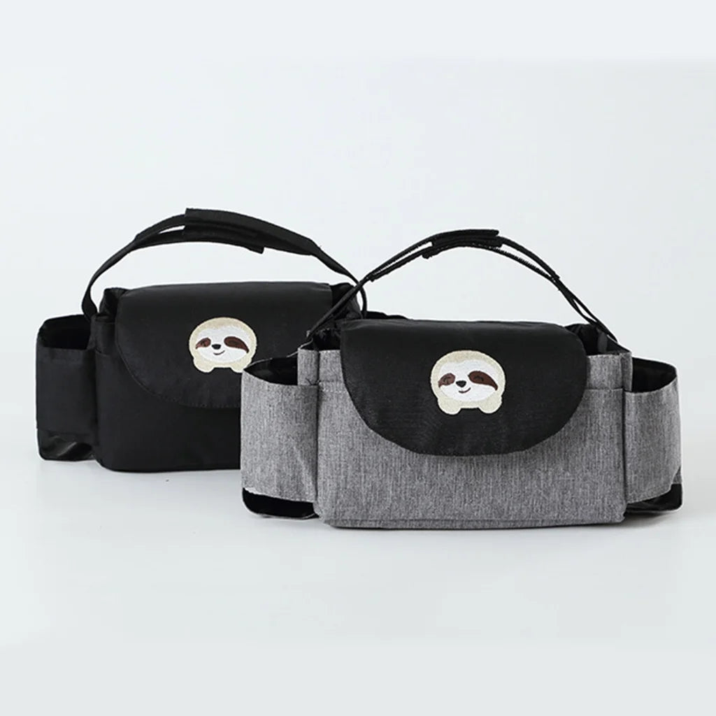 Upgraded Buggy Organiser Baby Stroller Pram Bag Large Capacity Pushchair Bag Pram Caddy Organizer Storage Bag for Babies