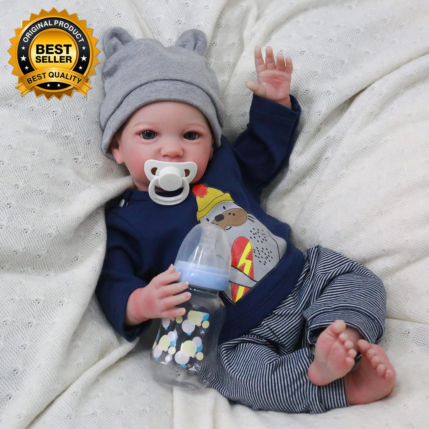 Realistic Reborn Baby Dolls Boy1 Lifelike Newborn Baby Dolls Handmade Real Life