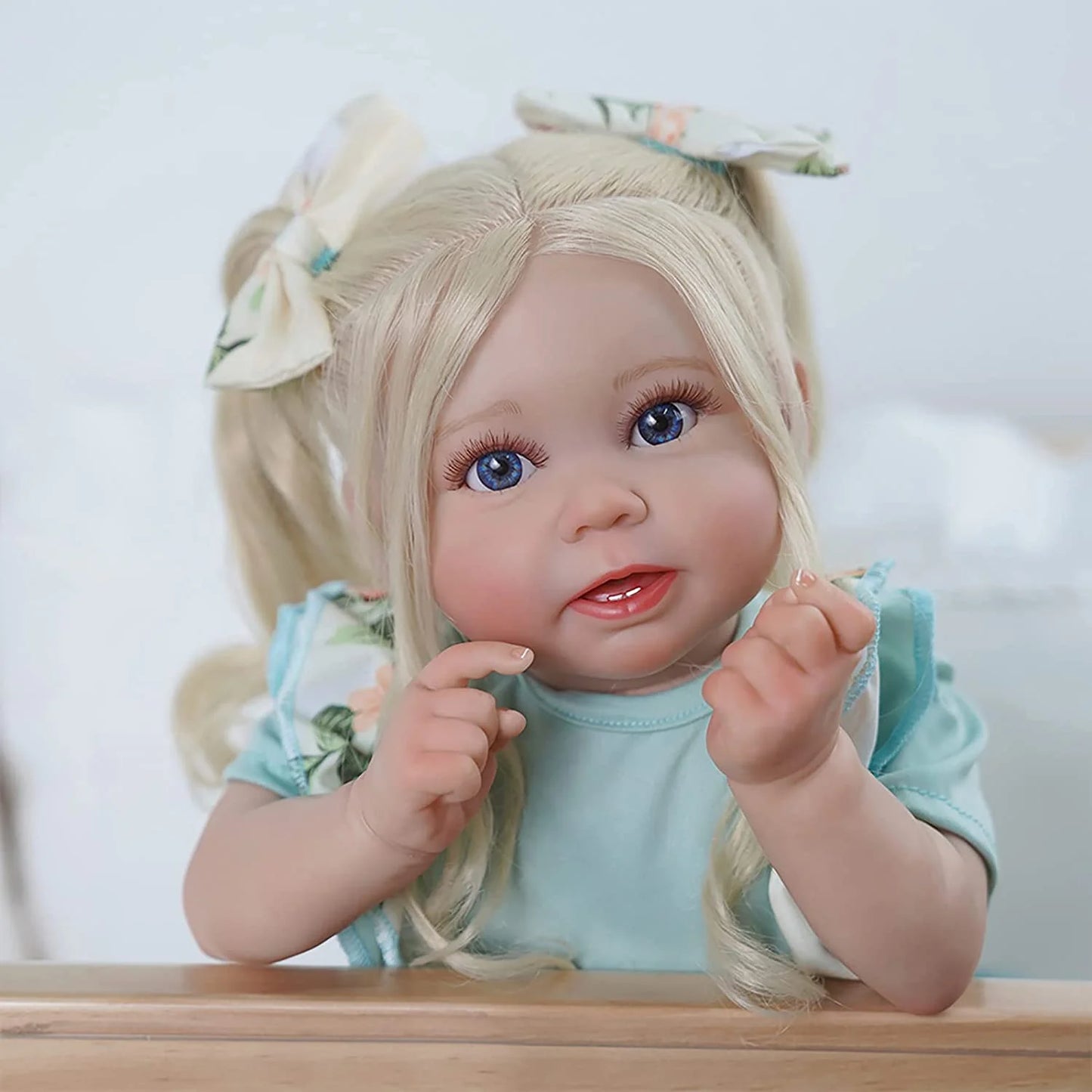 Lifelike Reborn Baby Dolls - 18'' Realistic Baby Dolls Soft Body Real Life Baby Dolls Girl with Gift Box for Kids Age