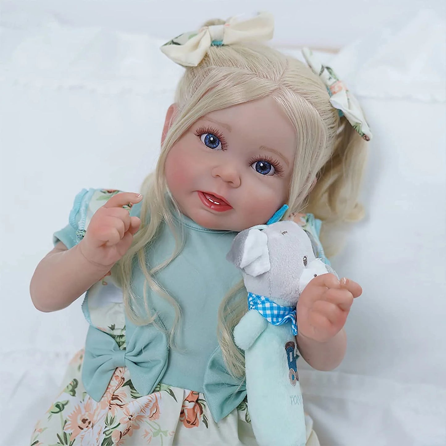 Lifelike Reborn Baby Dolls - 18'' Realistic Baby Dolls Soft Body Real Life Baby Dolls Girl with Gift Box for Kids Age