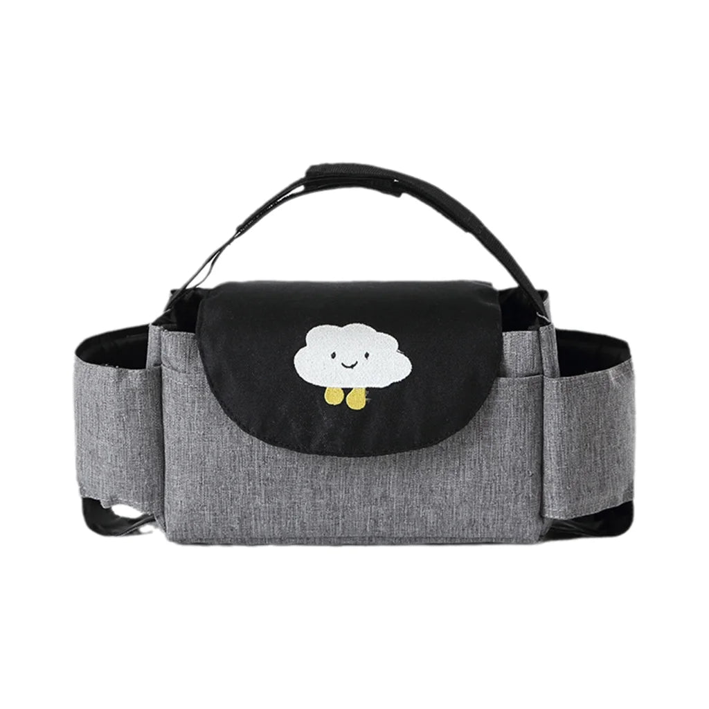 Upgraded Buggy Organiser Baby Stroller Pram Bag Large Capacity Pushchair Bag Pram Caddy Organizer Storage Bag for Babies
