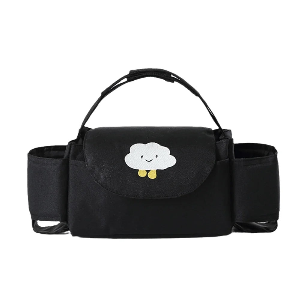 Upgraded Buggy Organiser Baby Stroller Pram Bag Large Capacity Pushchair Bag Pram Caddy Organizer Storage Bag for Babies